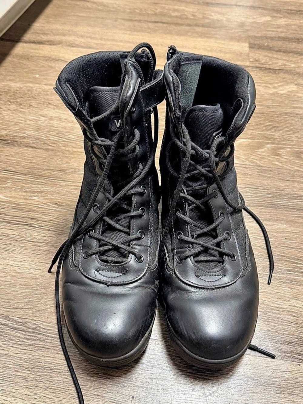 VEVOR L-1901-8N-B Black Combat Boots US 10.5